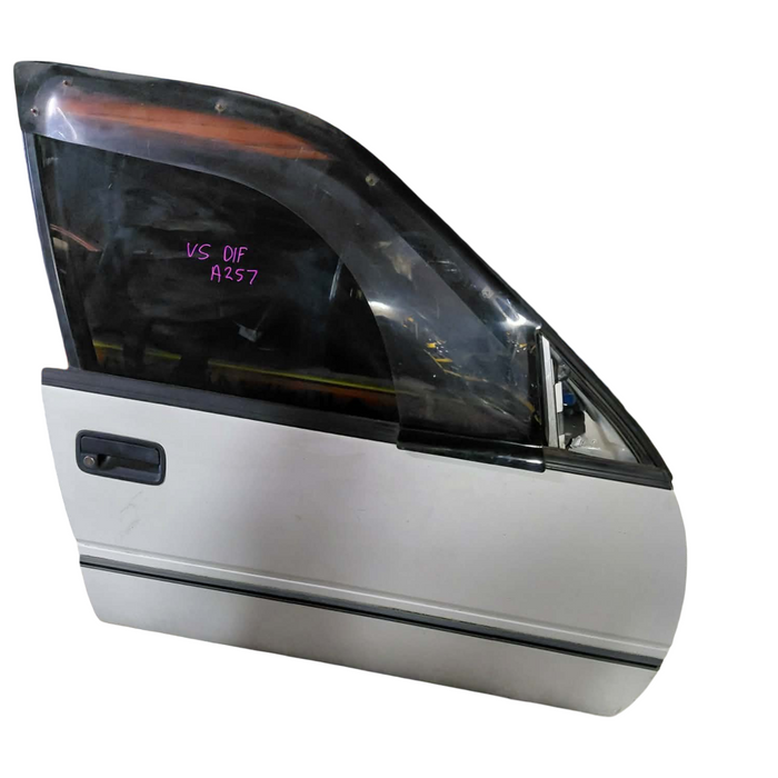A257 - VS Holden Commodore SEDAN - Front Door (MANUAL WINDOW) Driver's Front w/ Weather Shield - ALASKAN WHITE #J064
