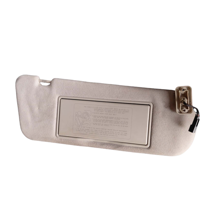 A184 - WH Holden Statesman/Caprice - Sunvisor w/ Vanity Mirror Driver's Side (CLOTH) - BEIGE