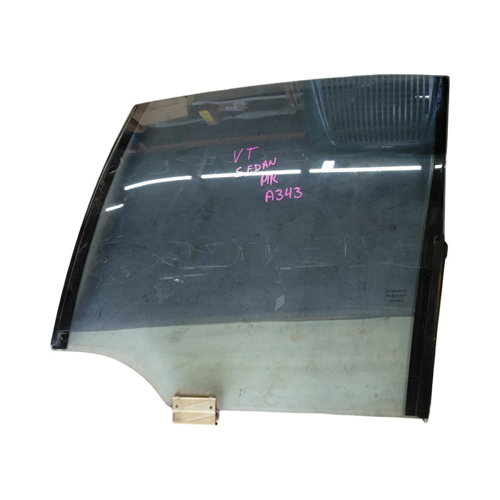 A343 - VT Holden Commodore Calais Sedan - Passenger Rear Window Glass