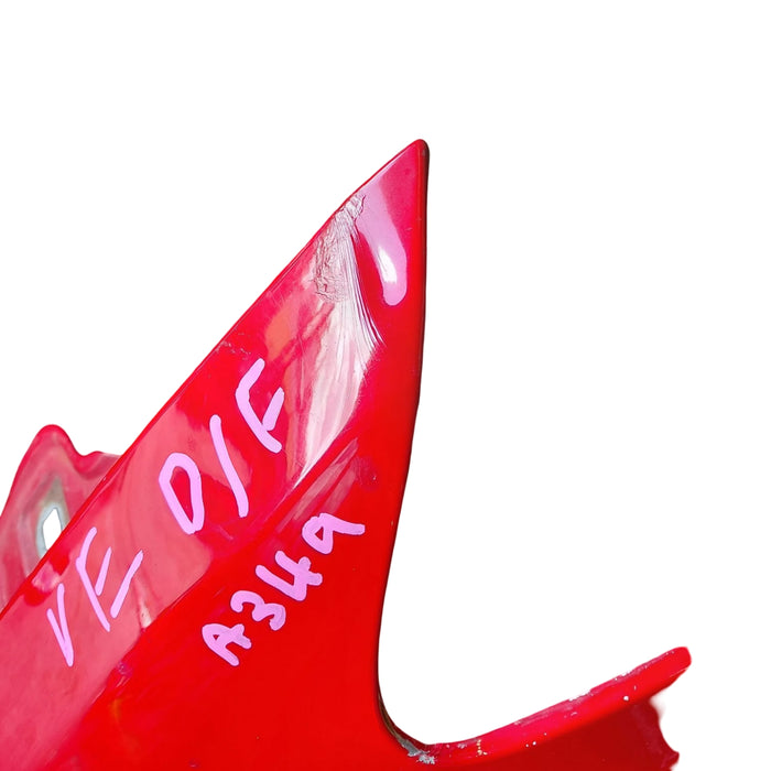 A349 - VE SS Holden Commodore Utility SERIES I - Driver's Front Guard w/ Guard Blinker - STING RED #687F