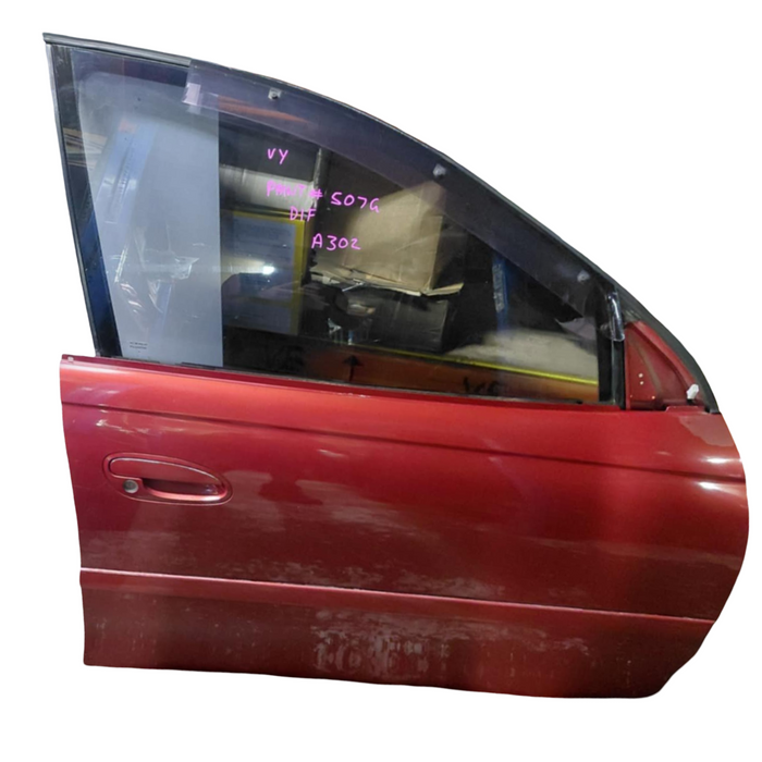 A302 - VY Holden Commodore Sedan - Front Door Driver's Side - SHANGHAI RED #507G