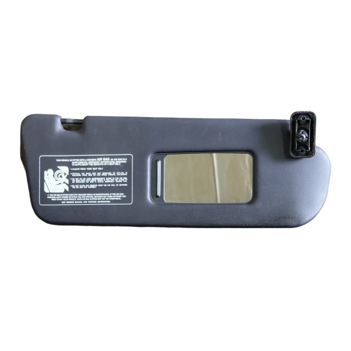CREW001 - VY / VZ SS Holden Commodore - Driver's Side Sunvisor w/ Vanity Mirror - BLACK