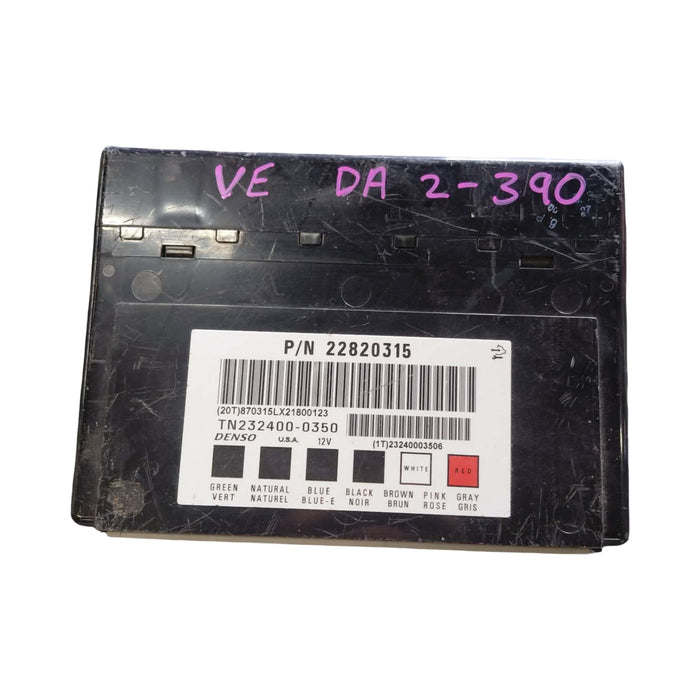 DA2-390 - VE Holden Commodore - Body Control Module (BCM) - P/N: 22820315