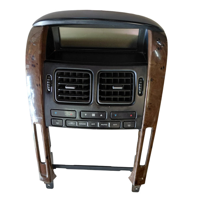 JM012 - WK Holden Statesman - Sat-Nav, Centre Console & Dash Display Set - BLACK/WOODGRAIN