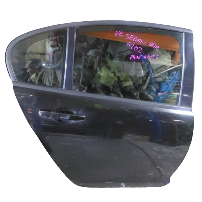 A202 - VE Holden Commodore Sedan - Door Driver's Rear - PHANTOM BLACK #690F