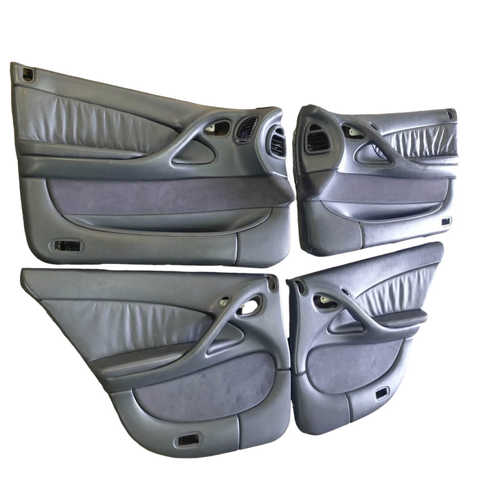 A184 - WH Holden Statesman/Caprice - Leather/Suede Doorcards (SET) with interior Panel  TRIM #18i