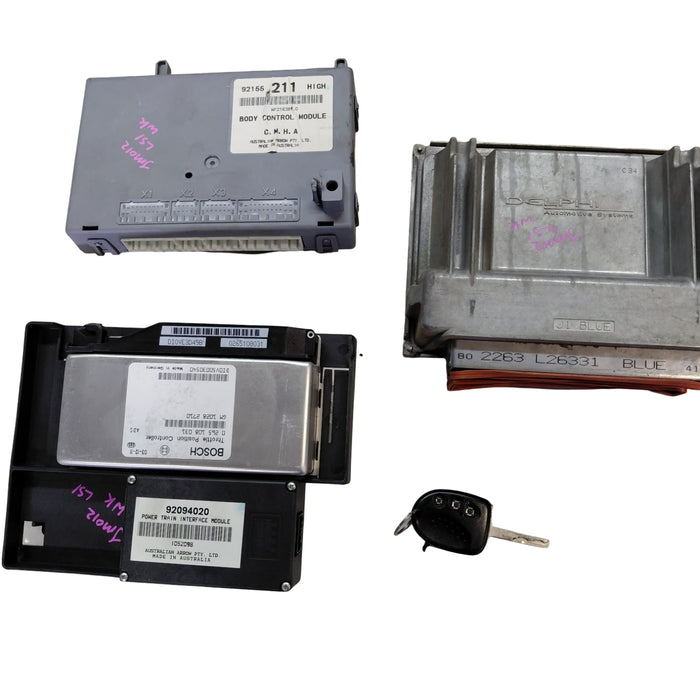 JM012 - WK Holden Statesman (2004) - Computer Set V8 AUTO LS1 (BCM, ECU, PIM, KEY FOB)