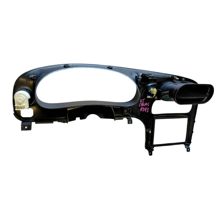 A343 - VT Holden Commodore Calais - Dash Facia with Auto Headlight Switch and Mode Switch  - Black