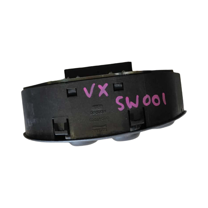 SW001 - VT/VX Holden Commodore - Main Power Window Switch w/ Child Lock - BLACK
