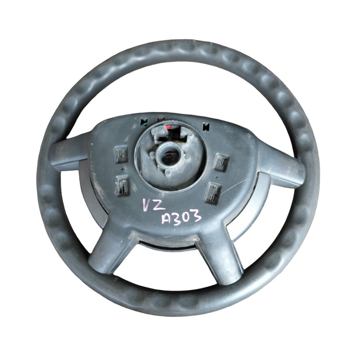 A303 - VZ Holden ONE TONNER Utility  - Steering Wheel w/ Horn Pad & Switches - TRIM #81i
