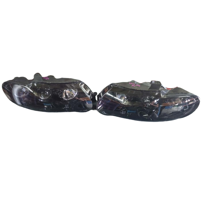 VXSS003 - VX SS Holden Commodore - SS Style Headlight (Set) Black Angel Eye