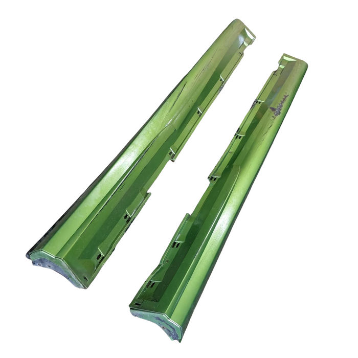 a297 - VY Holden Commodore S Sedan - SIDESKIRTS (Pair) Guard Hothouse Green #870J