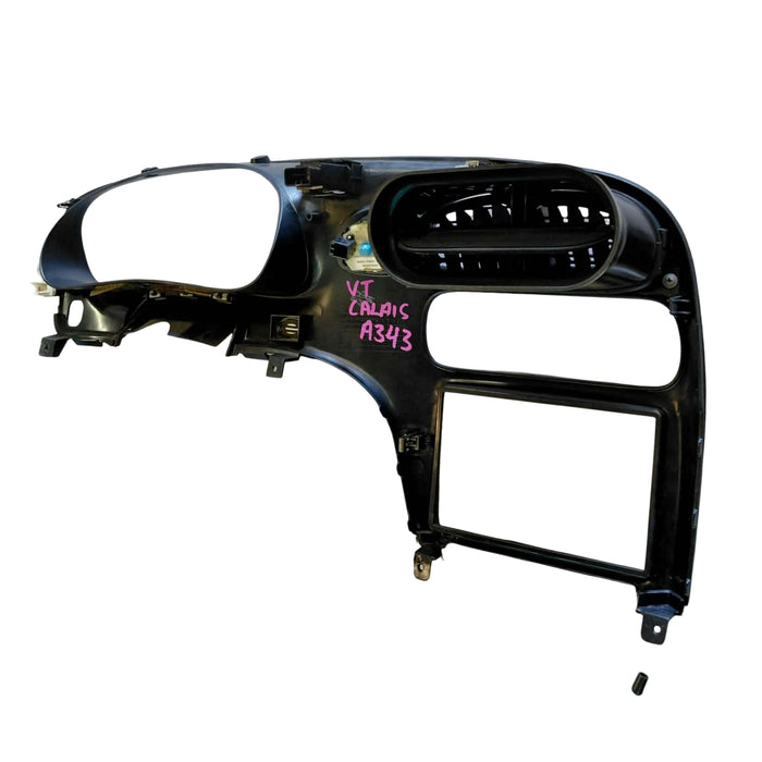 A343 - VT Holden Commodore Calais - Dash Facia with Auto Headlight Switch and Mode Switch  - Black