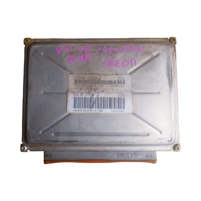 CRE011 - VY Holden Crewman Utility (2004) - Engine Control Unit (ECU) V8 MANUAL LS1 - S/N #12200411