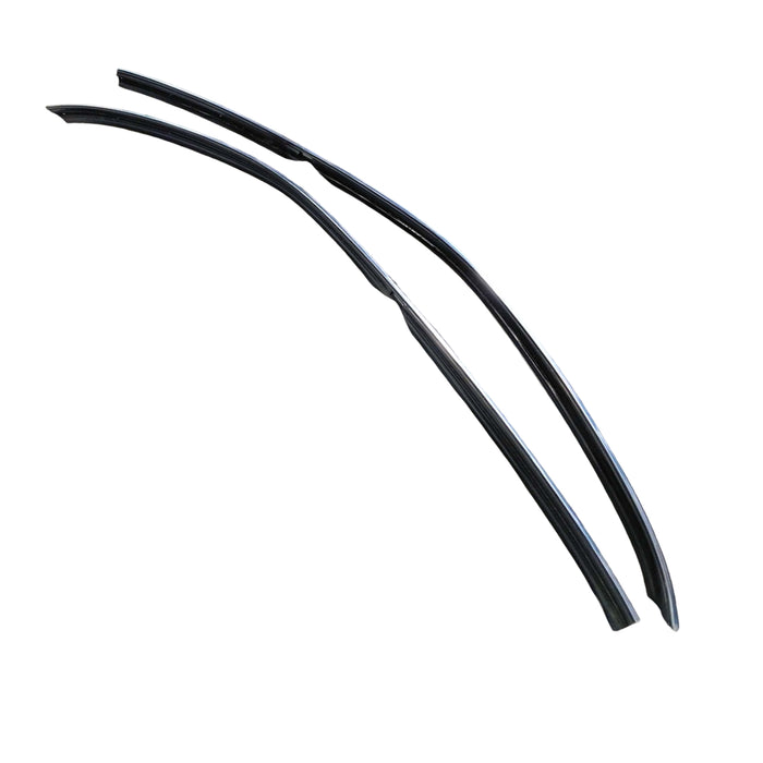 JM012 - WK Holden Statesman - Chrome Gutter Moulds / Drip Moulds (PAIR)