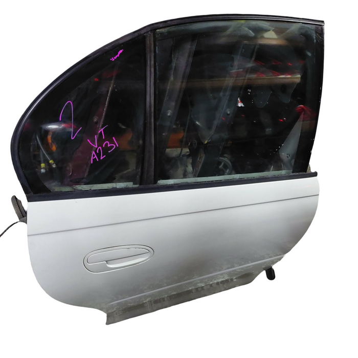 A231 - VT / VX Holden Commodore SEDAN - Rear Driver's Door (POWER WINDOWS) - HERON WHITE #J023