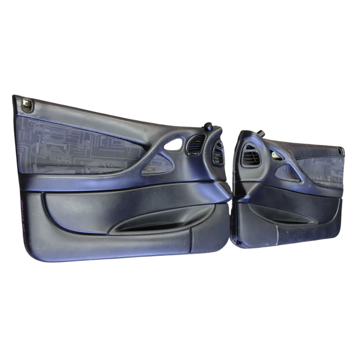 VUSS003 - VU SS HOLDEN COMMODORE UTILITY - Front Doorcards (PAIR) w/ Speaker Covers & Door Vent Trims - TRIM #81i