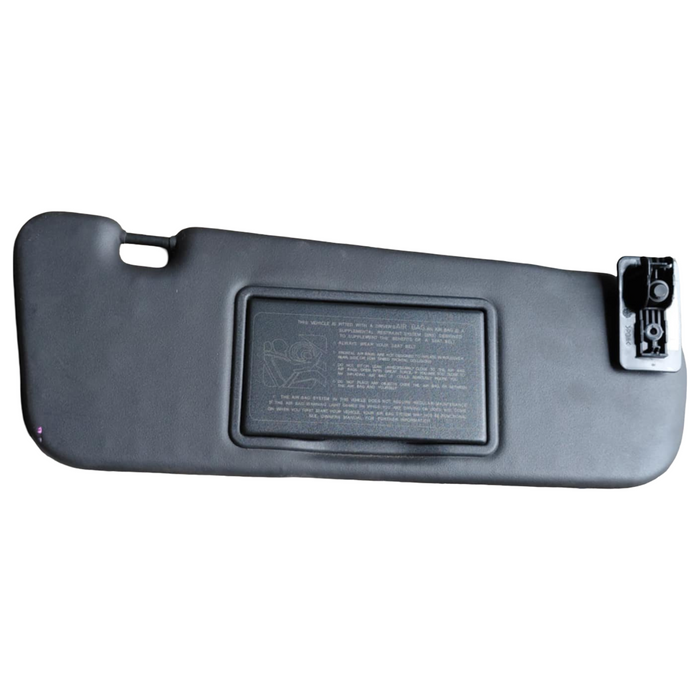 A279 - VE SV6 Holden Commodore -  DRIVERS SIDE Sunvisor w/ Vanity Mirror - BLACK