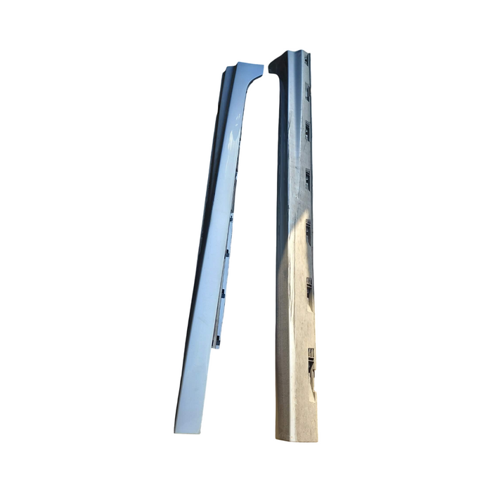 A298 - VF Holden Commodore Sedan - Sideskirt (PAIR) - NITRATE SILVER #636R