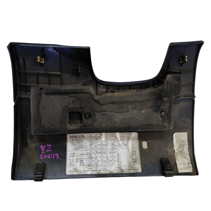 EX013 - VZ SV6 Holden Commodore Sedan - Lower Dash Fuse Panel - BLACK