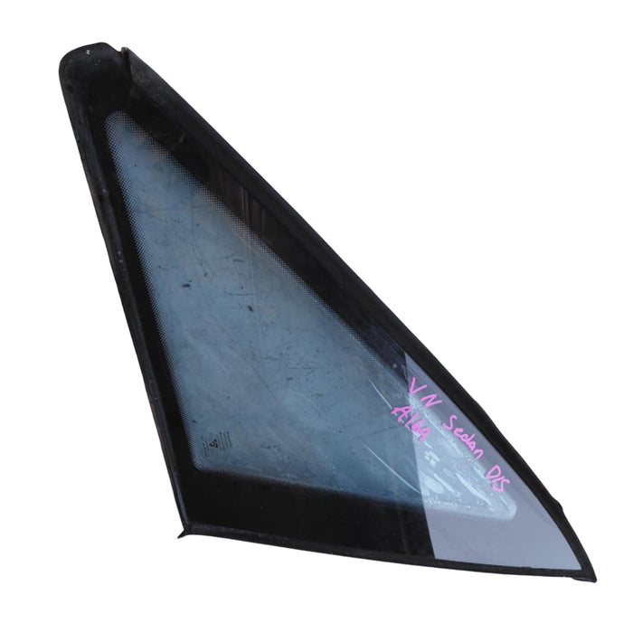 A169 - VN Holden Commodore Sedan - Rear Quarter Window Glass - Drivers Rear QTR