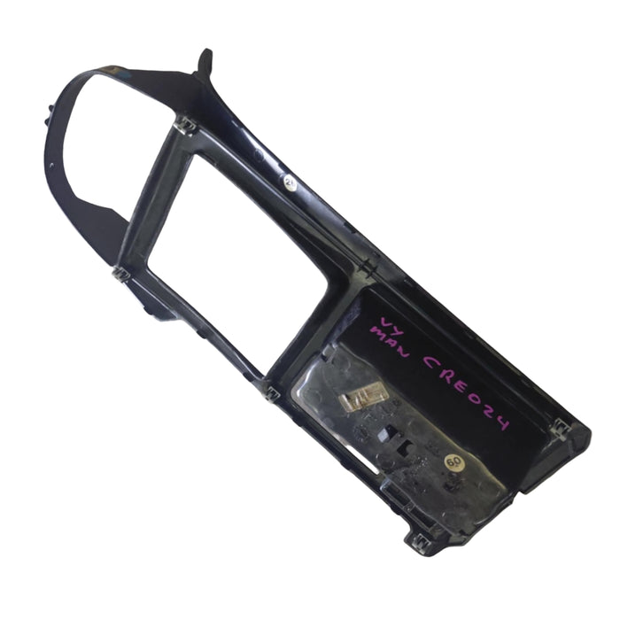 CRE024 - VY/ VZ SS Holden Commodore - Centre Console Trim SILVER MANUAL - TRIM #81i