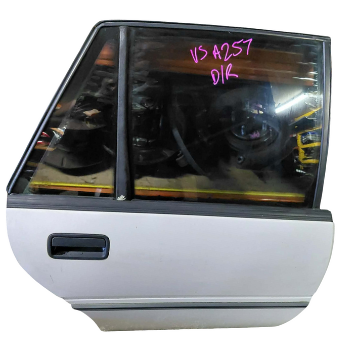 A257 - VS Holden Commodore SEDAN - Rear Door (MANUAL WINDOW) Driver's Rear - ALASKAN WHITE #J064