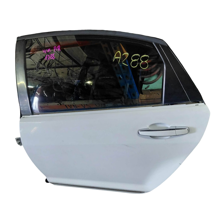 A288 - WM Holden Caprice V - Rear Door Passenger's Side (POWER WINDOWS) - HERON WHITE #679F