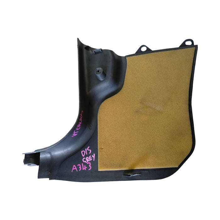 A343 - VT Holden Commodore Calais - Driver's Side Kick Panel Cloth Grey