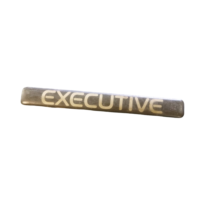 PIC002 - VP-VS Holden Commodore - "EXECUTIVE" Dash Pad Badge Genuine  11CM