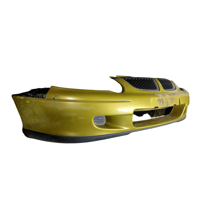 EX004 - VX Holden Commodore Sedan SII - Front Bar w/ Upper Front Grille SERIES II - HYPER YELLOW #D148