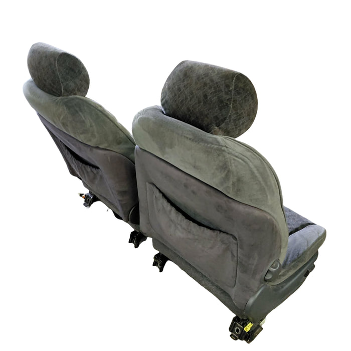 Jm015 - VX Holden Calais - Front Seats Set (Dark Grey & Cloth)