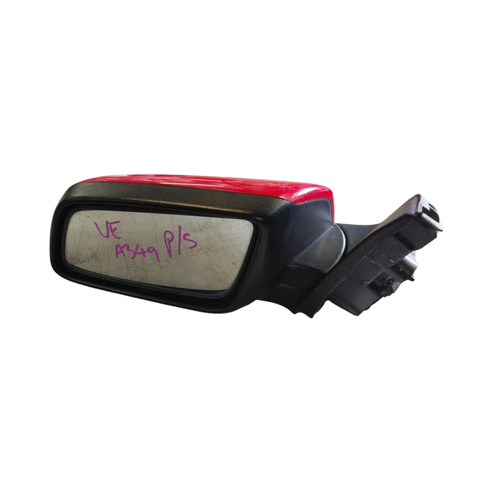 A349 - VE SS Holden Commodore Utility SERIES I - Passenger's Side Mirror - STING RED #687F