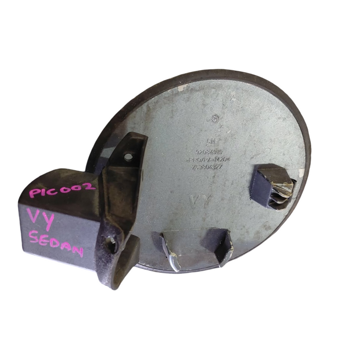 PIC002 - VY Holden Commodore Sedan - Fuel Flap - Vespers Blue #718H