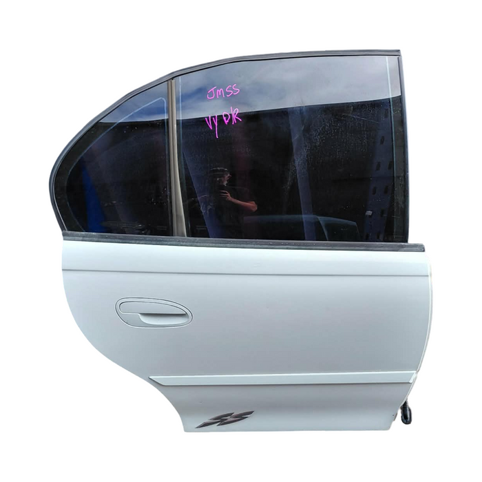 JMSS - VY SS Holden Commodore SEDAN - Rear Door Driver's Rear - HERON WHITE #679F