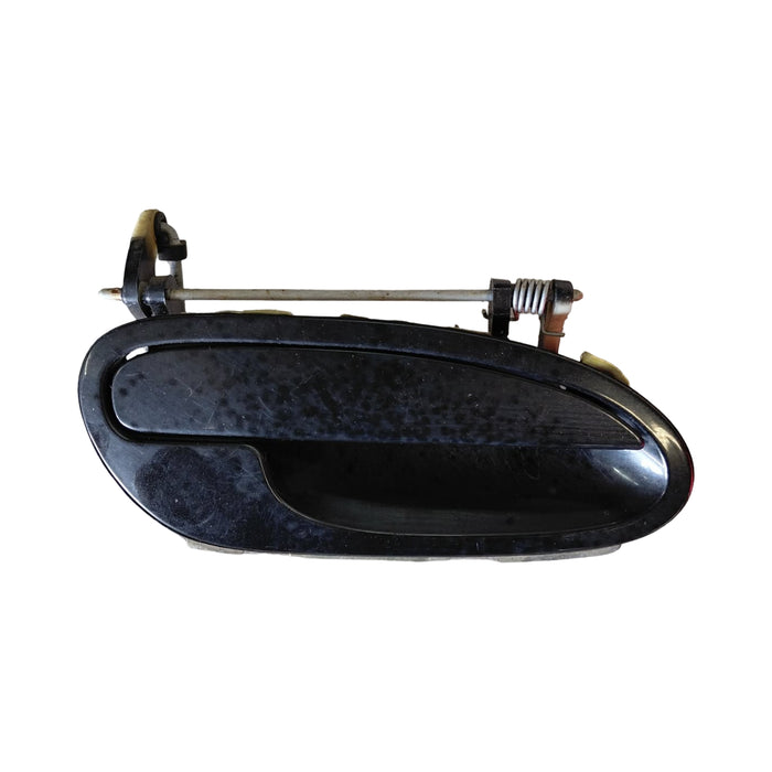 EX014 - VZ Holden Commodore Sedan - External Door Handle w/ Lock Driver's Rear - PHANTOM BLACK #690F