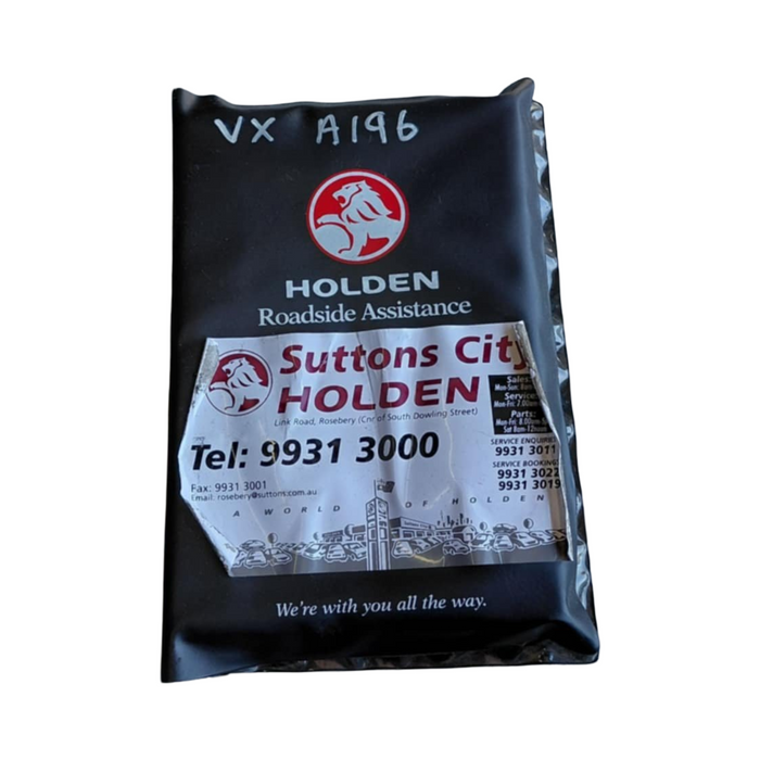 A196 - VX HOLDEN CALAIS (2000) - "HOLDEN" Driver's Service Book / Owner's Manual 412,XXXkms
