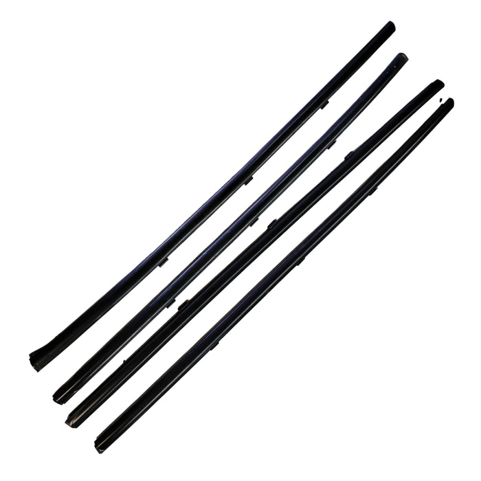 EX013 - VZ SV6 Holden Commodore Sedan - Doorbelts (x4 SET) - BLACK