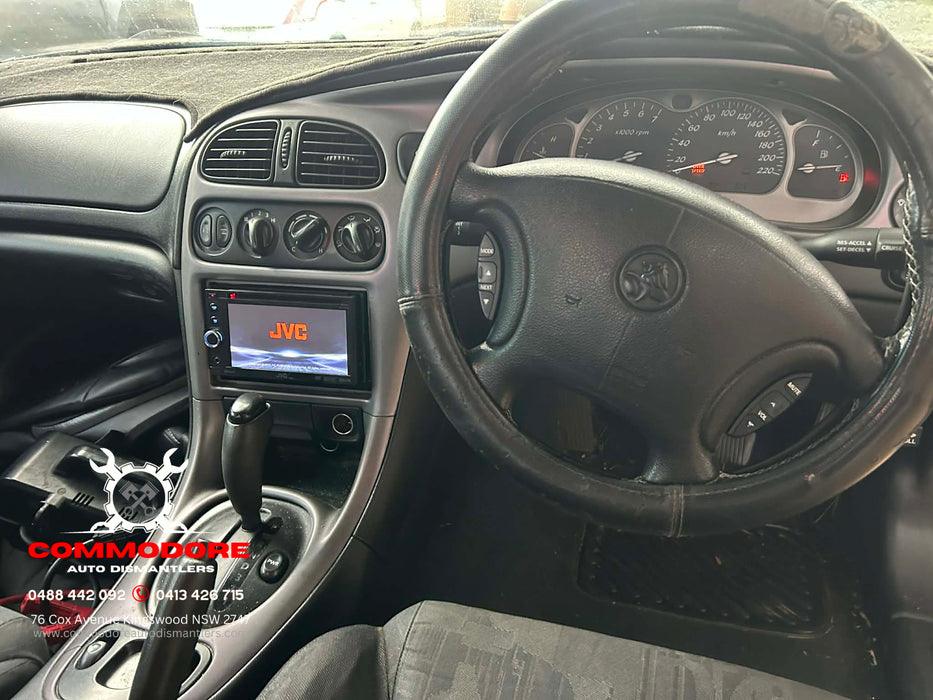 VUSS003 - VU SS HOLDEN COMMODORE UTILITY - Leather Steering Wheel w/ Switches GENUINE - TRIM #81i
