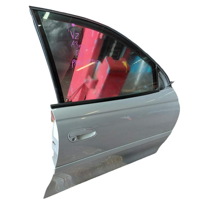 A304 - VZ Holden Commodore SEDAN - Front Door Driver's Front (POWER WINDOWS) - QUICKSILVER #470G