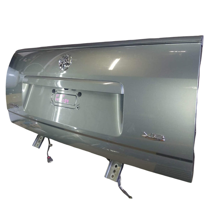 da3-089 VF Holden Commodore SS Utility Tailgate wth Hinges and Numberplate Garnish Prussian Steel #102X