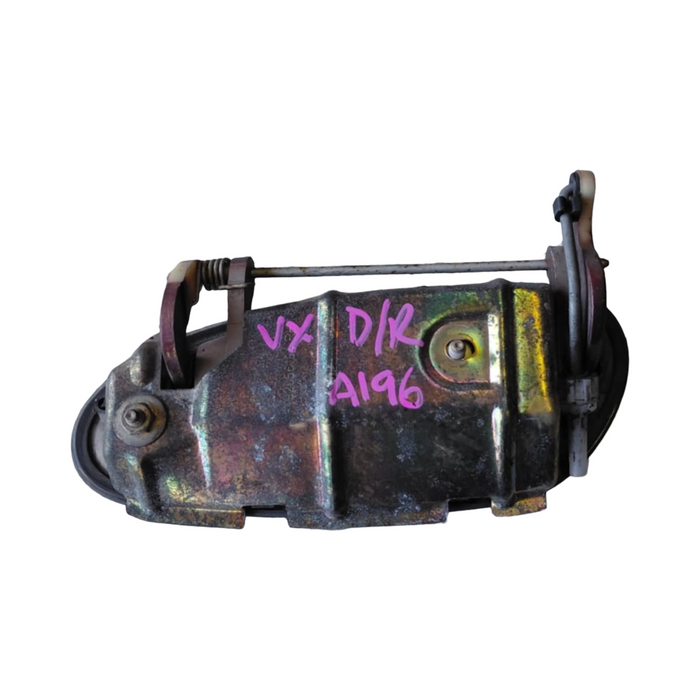 A196 - VX HOLDEN CALAIS - Exterior Door Handle DRIVERS REAR - DARK CHESTNUT METALLIC #G098