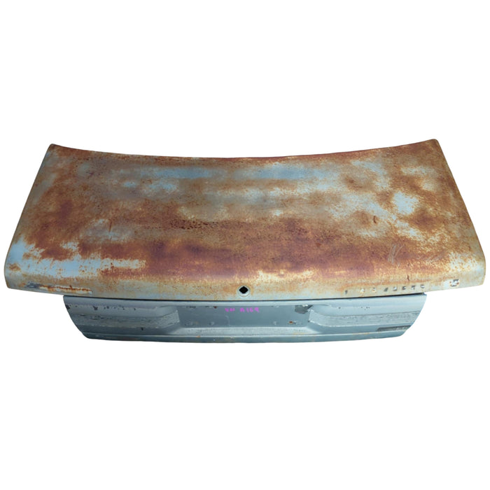 A169 - VN Holden Commodore Sedan - Bootlid - Petina ASTROID SILVER #2J013