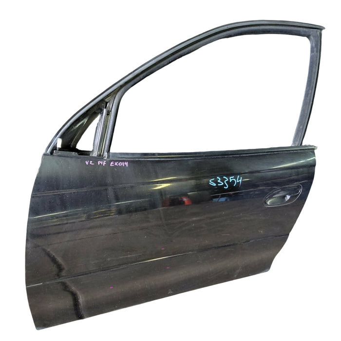 EX014 - VZ Holden Commodore Sedan - Passenger Front Door (POWERED WINDOWS) - PHANTOM BLACK #690F