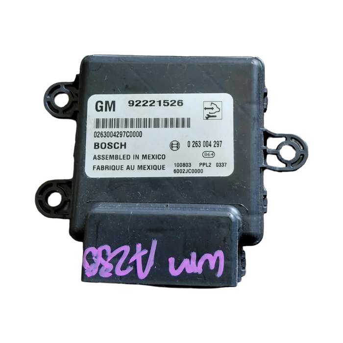 A288 - WM Holden Caprice V (2010) - Park Assist Module - P/N: 92221526