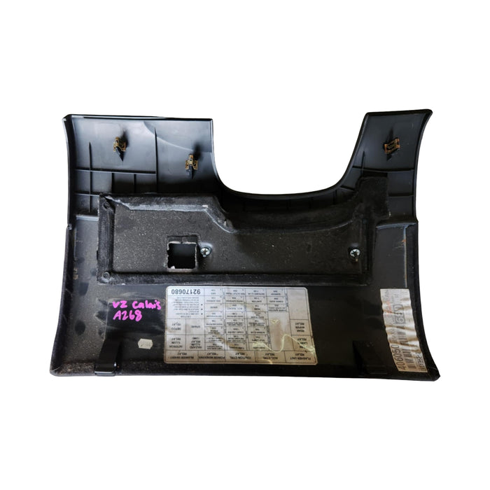 A268 - VZ HOLDEN CALAIS SEDAN - Lower Dash Fuse Panel ONYX Suede