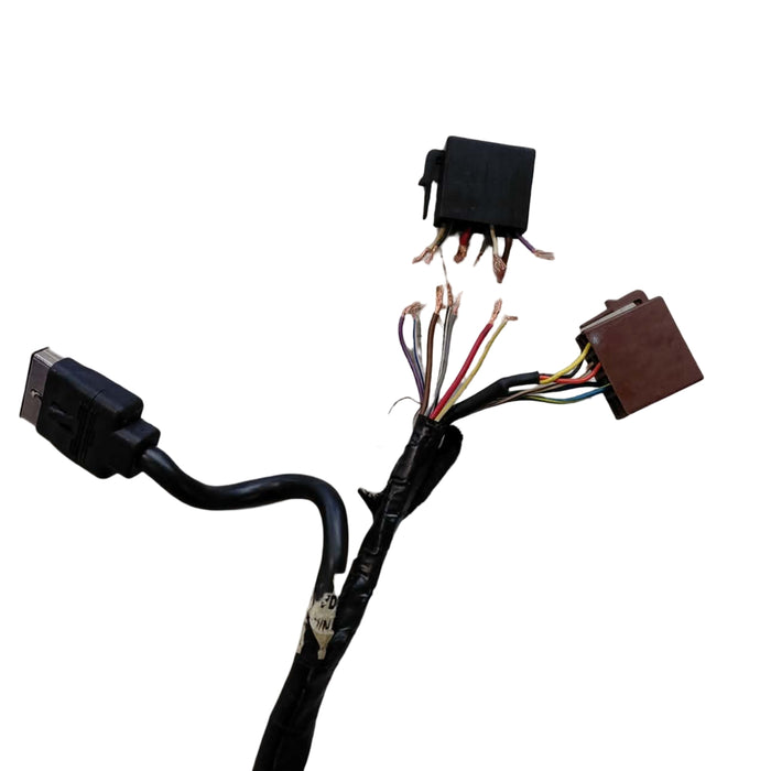 JM012 - WK Holden Statesman - Sat-Nav, Centre Console & Dash Display Set - BLACK/WOODGRAIN