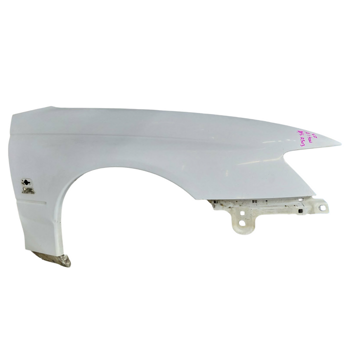 A303 - VZ Holden ONE TONNER Utility - Front Guard Driver's Side - HERON WHITE #679F