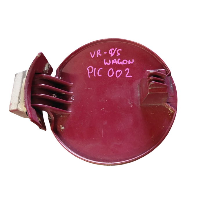 PIC002 - VR/VS Holden Commodore Wagon - Fuel Flap - Rubens Red #F118