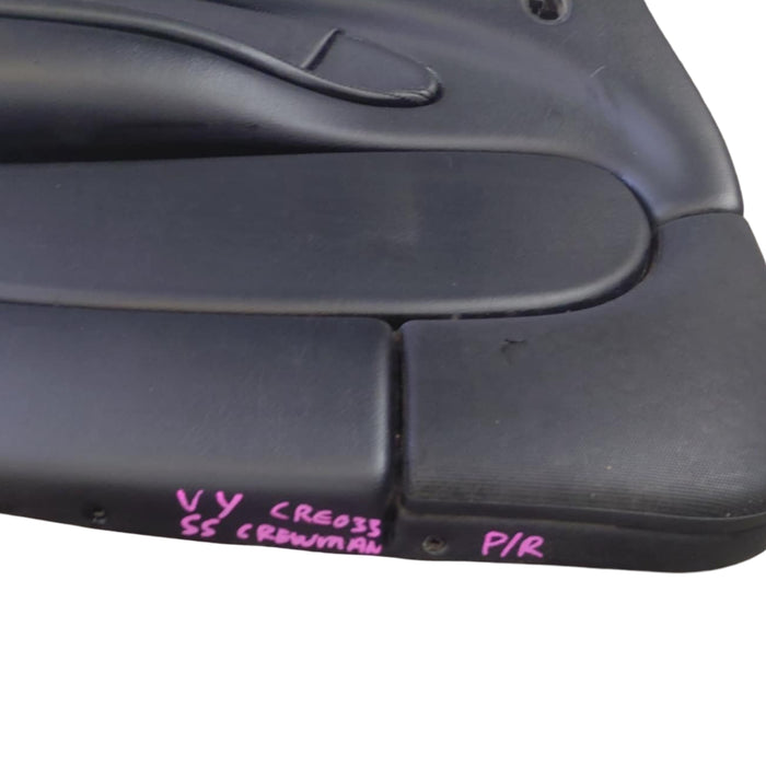 CRE033 - VY Holden Crewman Utility - Leather Doorcard Passengers Rear - TRIM #81i
